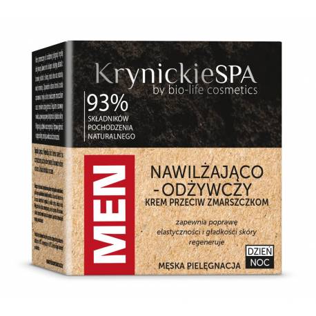 Krem przeciwzmarszczkowy dla mężczyzn - KRYNICKIE SPA