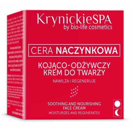 Kojąco-odżywczy krem do twarzy - KRYNICKIE SPA
